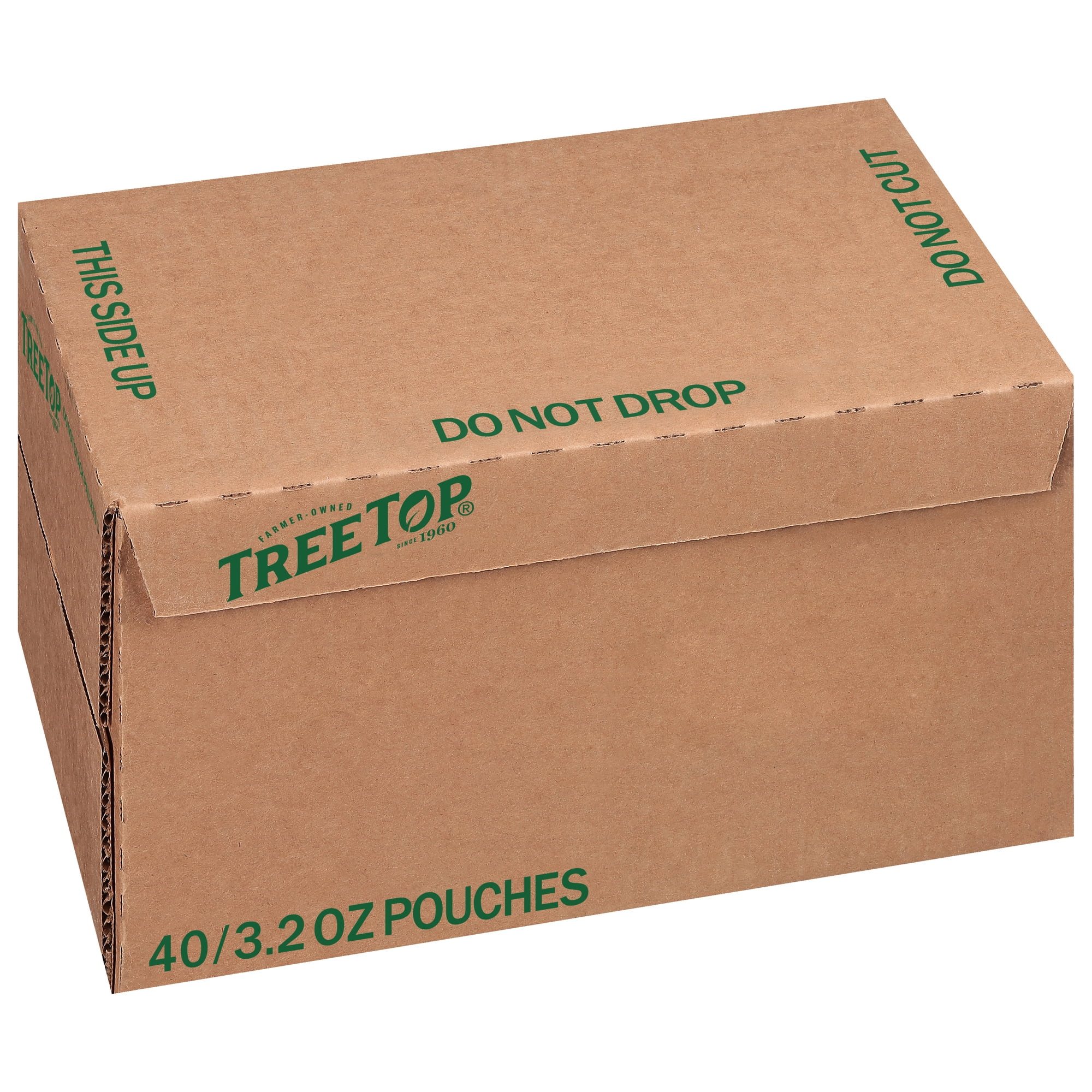 Tree Top Strawberry Apple Sauce Pouches, 3.2 oz, 40 Count