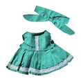 thumbnail image 1 of Vestido de muñeca de 20 cm, ropa de muñeca, accesorios de fotos cómodos, regalo de fiesta DIY, juguete para niños Verde, 1 of 9
