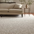 thumbnail image 2 of SAFAVIEH Martha Stewart Jardin Jared Floral Area Rug, Ivory/Beige, 6' x 6' Square, 2 of 9