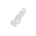 thumbnail image 2 of Methold Tubo de hámster Plástico Transparente Interactivo Canal de tubería externo Juguete Ambiental Conexión ajustable Túneles Pista Suministros para perros Blanco, 2 of 6