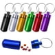 thumbnail image 5 of Pastillero de 7 Piezas Oso de Fresa Estuche Organizador Mini Llavero de Aluminio Impermeable Multicolor, 5 of 5
