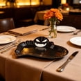thumbnail image 5 of Qocolcyl 10Pack Ghost Shaped Disposable Paper Plates,Spooky Ghost Face Design Snack Platter,Halloween Decorations Indoor for Trick or Treat Party Table Supplies, 5 of 6