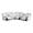 White, variant on Hybition Power Reclining Sectional Sofa PU Leather L-Shaped Sofa White