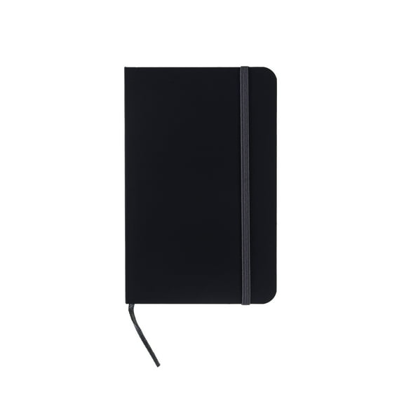 Fabriano Ispira Soft-Cover Notebook, 3.5" x 5.5", Lined, Black