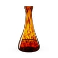 thumbnail image 6 of Segunda Vida Tortuga Recycled Wine Decanter, Glass Wine Carafe, 50oz, Amber, 6 of 7