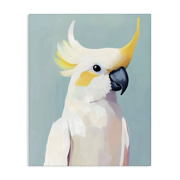 Stupell Industries Modern Yellow Crested Cockatoo Canvas Art, 16 x 20, by The Prints Vibe