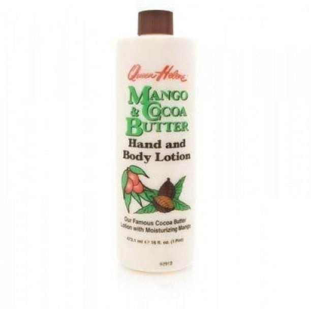 Queen Helene Hand + Body Lotion, Mango & Cocoa Butter, 16 Ounce