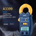thumbnail image 4 of Juego de Condensadores/Inductores y Pinzas Amperimétricas, Comprobador de Capacitancia Digital Portátil con Pantalla LCD, Rango de 2000 PF A 20 MF, A3399, 4 of 5