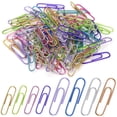 thumbnail image 1 of Clips De Papel 200 Piezas Jumbo Y Mediano (2 Pulgadas Y 1,3 Pulgadas) Clip De Papel De Colores Clips De Papel Grandes Clips De Papel De Varios Tamaños Para Papeleo Oficina Escuela Y Uso Personal, 1 of 5