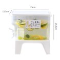 thumbnail image 4 of Jarra de bebidas con grifo Contenedor de bebidas Refrigerador para el hogar Cocina Oficina, 4 of 8