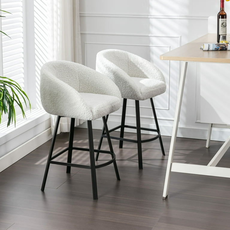 White breakfast stools deals