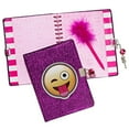 thumbnail image 1 of 3C4G Journal à Paillettes Emoji avec Stylo (36099), 1 of 2