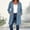 Light Blue hooded full zip long cardigan women a1, variant on thefmos Women's Hooded Full Zip Cardigan Jacket with Pockets Long Length Solid Color Casual Coat Fashion Fall Winter Outfit, Light Blue XL