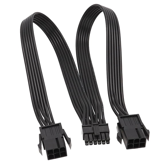 RTX3070 RTX3090 Graphics Card 12PIN Power Supply Line Cable Two 6Pin Female to 12PIN male Adapter Connector