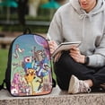thumbnail image 6 of Adventure Time Printed Backpack 17 Inch Shoulder Backpack Lightweight High-capacity Casual Daypack Bookbag, 6 of 8