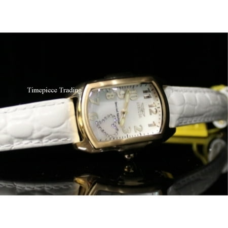 Lupah Swiss - Women's Sp. Ed. Lupah White Genuine Leather White MOP Dial