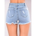 thumbnail image 3 of Summer denim shorts for women, 3 of 5