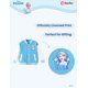 thumbnail image 4 of Chaqueta Disney Frozen Elsa, forro polar para niña, modelo Varsity 4-5T, 4 of 7