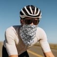 thumbnail image 5 of Outdoor Sunshade Cycling Mask, Thin Breathable Chiffon Face Mask Scarf, UV Protection Neck Wrap Turban for Summer, Dustproof Sun Gear, Versatile Gift(One Size,Gray), 5 of 7