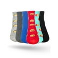thumbnail image 4 of Wonder Nation Boys Snack Food Mid-Crew Socks, 6-Pack, Sizes S-L, 4 of 12