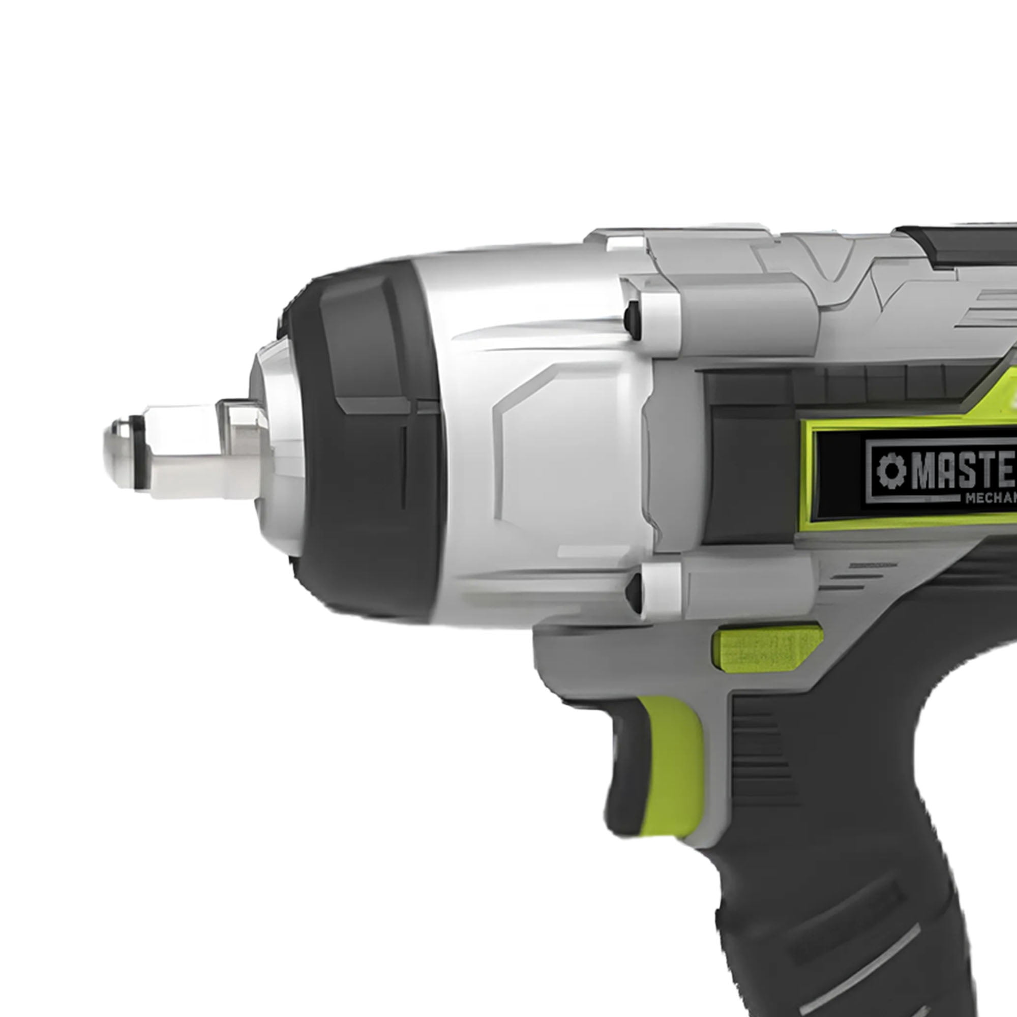 Master Mechanic 20 Volt Cordless Impact Wrench Kit with Brushless Motor
