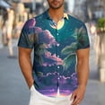 thumbnail image 2 of ZCFZJW Tropical Printed Summer T-Shirts for Men Big and Tall Regular Fit Casual Beach Hawaiian Tops with Pockets Trendy 2025 Outfit Clothes Multicolor#10 XXL, 2 of 6