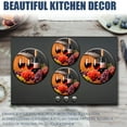 thumbnail image 6 of Gas Stove Burner Cover,Electric Stove Top Protector,Easy to Clean,Classic Wine Elements Barrel, Bottle, Glasses and Grapes, 6 of 7
