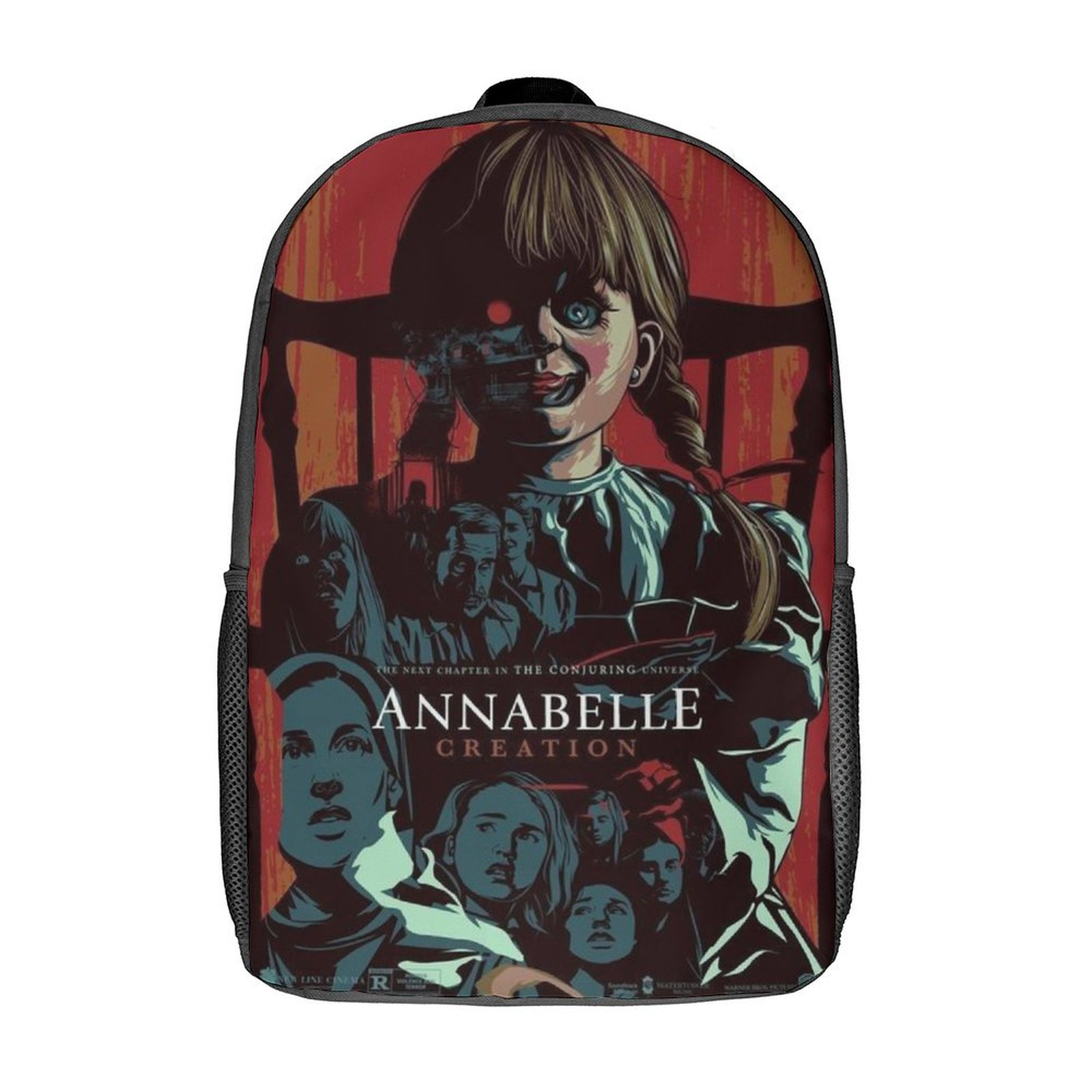 Annabelle Backpack, Horror Movie Computer Backpack, Large  display picture 3