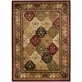 thumbnail image 5 of SAFAVIEH Lyndhurst Oliva Traditional Bordered Area Rug, Multi/Red, 3'3" x 5'3", 5 of 6