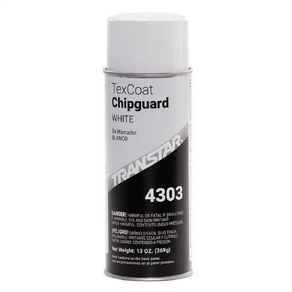 Transtar Autobody Products 4303 Tex Coat Chip Guard Aerosol Can - 12.75 oz Net Weight - White