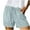 Blue, variant on WAYUTE Women Shorts High Waist Tie Waist Drawstring Shorts with Large Pockets Casual Summer Fashion Shorts