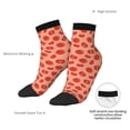 thumbnail image 6 of Pofeuu Tomato Print 30cm Socks, Adult Running Hiking Socks for Youth and Adult, 6 of 7