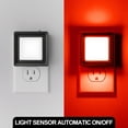 thumbnail image 2 of 2 Pcs Red LED Plug In Night Light with Sliding Dimmer, 2 of 7