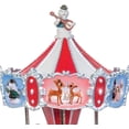 thumbnail image 2 of The Bradford Exchange Rudolph The Red-Nosed Reindeer Collectible Music Box with Spinning Carousel 7.75"-Inches, 2 of 4