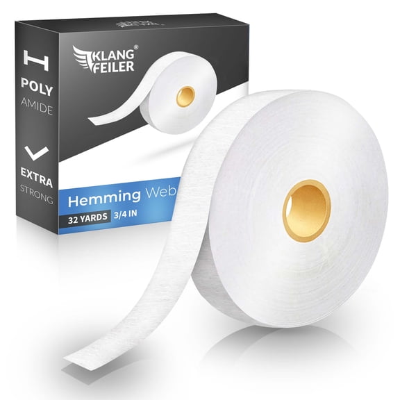 Klangfeiler® Hemming Tape - 0.75 INCH x 32 Yards - Extra Strong