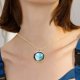 thumbnail image 4 of Nueva moda collar de cristal de mar colgante se puede abrir y cerrar se puede poner en la decoración de regalo de fiesta de vacaciones para los amantes y familiares, 4 of 5