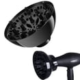 thumbnail image 1 of 1 Uds. Difusor Universal para secador de pelo con boquilla D = 4,0-4,8 cm para peinado, secado y ganancia máxima de volumen sin F, para cabello rizado u ondulado, 1 of 4
