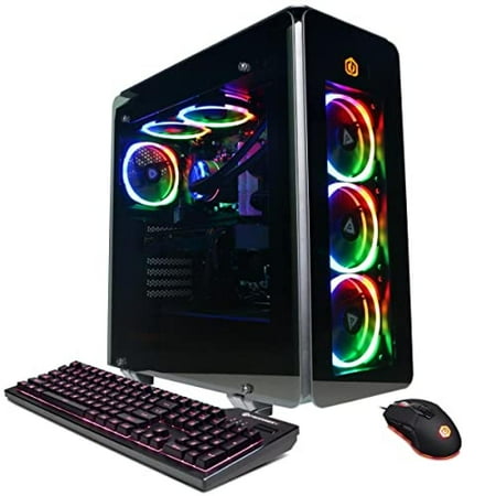 CyberPowerPC Gamer Supreme SLC10840CPGV2 Gaming Desktop Computer - AMD Ryzen 9 7900X Dodeca-core (12 Core) 4.70 GHz - 16 GB RAM DDR5 SDRAM - 2 TB M.2 PCI Express NVMe SSD - Mid-tower - Black - AMD ...