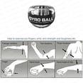 thumbnail image 7 of Auto-Start LED Power Gyro Force Wrist Hand Ball Arm Exerciser Relieve Pressure (with LED Light), 7 of 7