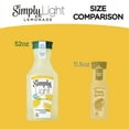 thumbnail image 3 of Simply Non GMO Less Sugar Lemonade Light Fruit Juice, 52 fl oz Bottle, 3 of 13