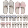 thumbnail image 1 of House Slipper Suhine Spa con punta abierta, antideslizante, 12 pares, unisex, 1 of 6