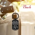 thumbnail image 4 of Love My Husband Keychain - Husband Birthday Gift Ideas - Mens Christmas Anniversary Keychain Gifts for Him, Valentines, 4 of 5