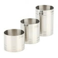 thumbnail image 2 of tooloflife Round Measuring Cup Measurement for Kitchen Bar Pub Cafe Stainless Steel Silver 25/35/50ML, 2 of 4