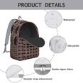 thumbnail image 3 of Farmhouse Rustic Buffalo Cow Print Travel Backpack – Large Capacity Durable Oxford Material with Anti-theft Features, Comfortable Carrying for Outdoor Activities, School, and Daily Use, 3 of 5