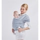 thumbnail image 2 of Portabebés - Portabebés para recién nacidos y niños pequeños de hasta 16 kg (gris) Vhermosa, 2 of 4