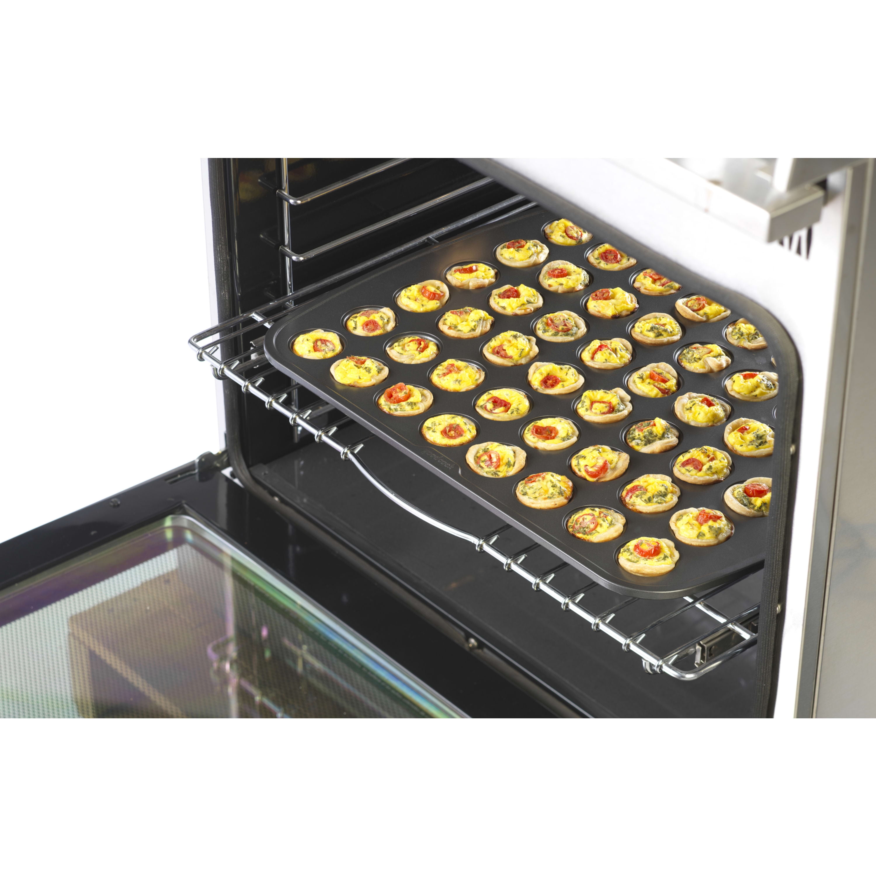 特別価格GoodCook 48-Cup Nonstick Steel Mini Cupcake and Muffin Pan, Gray並行輸入 Goodcook Nonstick Double Mini Cupcake Pan 48 Count | Desertcart Aruba