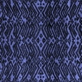 thumbnail image 1 of Ahgly Company Machine Washable Indoor Square Oriental Blue Modern Area Rugs, 7' Square, 1 of 4