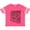 Football Pink and White, variant on Inktastic Arizona Word Salad- state outline Boys or Girls Toddler T-Shirt