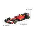 thumbnail image 5 of 1:43 2023 Ferrari SF23 Monza #16 #55 F1 Racing Formula Car Static Simulation Diecast Alloy Model Car 2023 SF23 55 Monza, 5 of 5