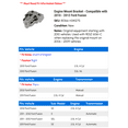 thumbnail image 2 of Engine Mount Bracket - Compatible with 2010 - 2012 Ford Fusion 2011, 2 of 2